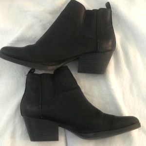 Black ankle boots